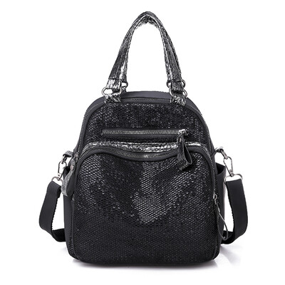 Multifunctional shoulder bag lady bag Korean version handbag small bag leisure backpack lady straddle bag
Multifunctional shoulder bag lady bag Korean version handbag small bag leisure backpack lady straddle bag