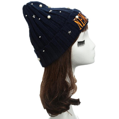 New Unisex Women Men Beanie Hat Letter Embroidery Pearl Star Solid Warm Hip-Hop Cool Knitted Cap Headwear
New Unisex Women Men Beanie Hat Letter Embroidery Pearl Star Solid Warm Hip-Hop Cool Knitted Cap Headwear