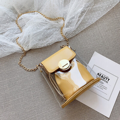 Jelly transparent small bag summer fresh chain womens bag new 2019 popular bucket bag single shoulder bag oblique satchel bag
Jelly transparent small bag summer fresh chain womens bag new 2019 popular bucket bag single shoulder bag oblique satchel bag