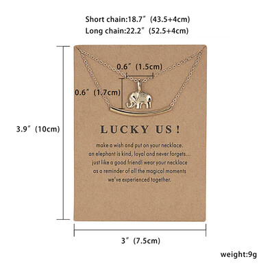 Fashion Animal Necklace Golden Plated Lucky Us Elephant Double Balance Alloy Clavicle Bone Pendant Short Necklace
Fashion Animal Necklace Golden Plated Lucky Us Elephant Double Balance Alloy Clavicle Bone Pendant Short Necklace