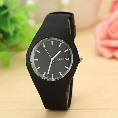 Geneva watch thin section jelly watch sports watch candy color silicone strap Europe&the United States explosion models
Geneva watch thin section jelly watch sports watch candy color silicone strap Europe&the United States explosion models
