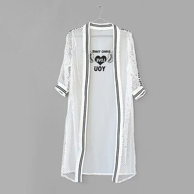 Womens Sun Protection Casual Loose Three Quarter Sleeve Summer Cardigan Blouse Shirt Tops Hollow Out Cover Up
Womens Sun Protection Casual Loose Three Quarter Sleeve Summer Cardigan Blouse Shirt Tops Hollow Out Cover Up