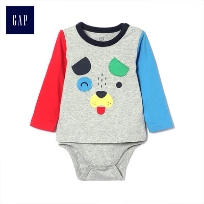 GAP flagship store childrens clothing baby cotton print jumpsuit 399533 newborn romper male baby boy clothes childrens clothing light gray ash 0-3M
GAP flagship store childrens clothing baby cotton print jumpsuit 399533 newborn romper male baby boy clothes childrens clothing light gray ash 0-3M
