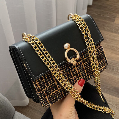 Bags women 2019 new ring buckle Niu Nose flip shoulder slung small fashion chain bag
Bags women 2019 new ring buckle Niu Nose flip shoulder slung small fashion chain bag