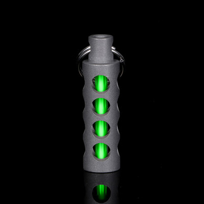 Tritium Self Luminous Key Ring Ultralight Glow In The Dark Titanium Alloy Keychain Ring Pendant Emergency Survival Mini Light Lamp
Tritium Self Luminous Key Ring Ultralight Glow In The Dark Titanium Alloy Keychain Ring Pendant Emergency Survival Mini Light Lamp