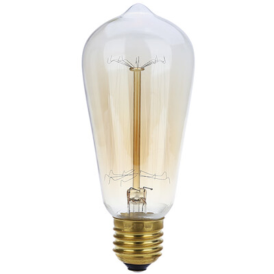 Lightme ST58 230V 40W E27 110 - 120LM 19AK Retro Edison Bulb Tungsten Filament Light Bulb
Lightme ST58 230V 40W E27 110 - 120LM 19AK Retro Edison Bulb Tungsten Filament Light Bulb