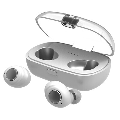 Wireless Bluetooth 50 Headset Bilateral Call Long Battery IPX5 Waterproof Earphones for Siri Voice Assistant Smart Phones
Wireless Bluetooth 50 Headset Bilateral Call Long Battery IPX5 Waterproof Earphones for Siri Voice Assistant Smart Phones