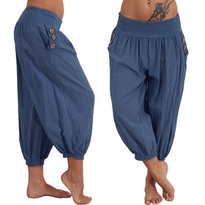 Starmoon Women Summer Elastic Waist Boho Check Pants Baggy Wide Leg Plus Size Yoga Capris
Starmoon Women Summer Elastic Waist Boho Check Pants Baggy Wide Leg Plus Size Yoga Capris