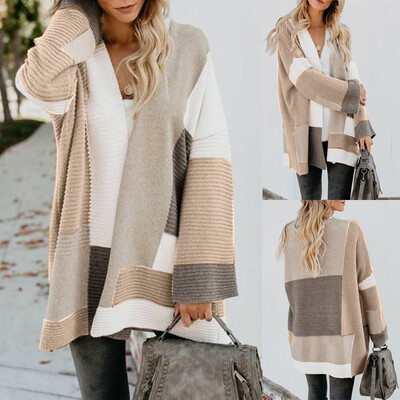 Toponeto Women Ladies Winter long Sleeve Casual Loose Knitted Sweater Jumper Coat Tops
Toponeto Women Ladies Winter long Sleeve Casual Loose Knitted Sweater Jumper Coat Tops
