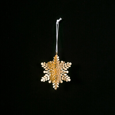 Tailored Wrought Iron Cutout Three-dimensional Snowflake Pendant Christmas Tree Decor
Tailored Wrought Iron Cutout Three-dimensional Snowflake Pendant Christmas Tree Decor