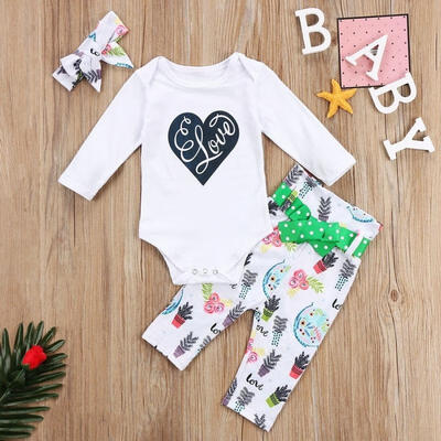 3Pcs Newborn Kids Baby Girls Bodysuit Romper Floral Pants Handband Outfits Set Clothes
3Pcs Newborn Kids Baby Girls Bodysuit Romper Floral Pants Handband Outfits Set Clothes