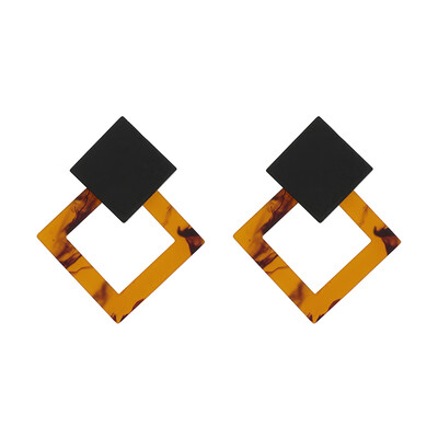 Creative Fashion Design Chic Geometric Resin Earrings Drop Dangle Brincos Femme Bijoux Accessories women Fshion jewelry
Creative Fashion Design Chic Geometric Resin Earrings Drop Dangle Brincos Femme Bijoux Accessories women Fshion jewelry