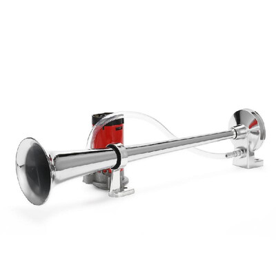 12V 125dB Trumpet Air Horn Compressor Kit for Train Car Truck Van Boat 
12V 125dB Trumpet Air Horn Compressor Kit for Train Car Truck Van Boat