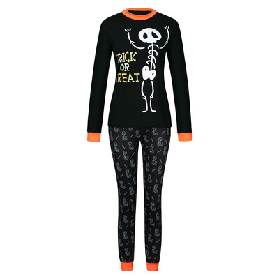 Roseonmyhand Halloween Womens Long Sleeve Letter Print TopsPants Family Clothes Pajamas Set
Roseonmyhand Halloween Womens Long Sleeve Letter Print TopsPants Family Clothes Pajamas Set