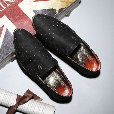 Spring Korean Scrub Casual Shoes 45 Rivets British Pointed Mens Shoes Hair Stylist Large Size Shoes 46
Spring Korean Scrub Casual Shoes 45 Rivets British Pointed Mens Shoes Hair Stylist Large Size Shoes 46
