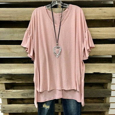 Nomeni Womens Casual Soild V Neck Short Sleeve Daily Fasion Culb Shirt Tops Blouse
Nomeni Womens Casual Soild V Neck Short Sleeve Daily Fasion Culb Shirt Tops Blouse