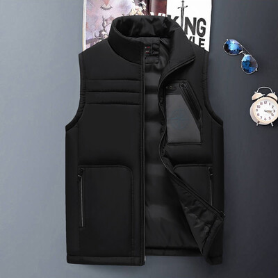 Toponeto New Fashion Men Autumn Winter Solid Outwear Vest Thickening Jacket Tops Blouse
Toponeto New Fashion Men Autumn Winter Solid Outwear Vest Thickening Jacket Tops Blouse