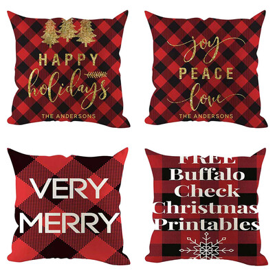 Tailored 4Pcs Christmas Pillow Cover Pillowcases Decorative Sofa Cushion Cover Decoration
Tailored 4Pcs Christmas Pillow Cover Pillowcases Decorative Sofa Cushion Cover Decoration