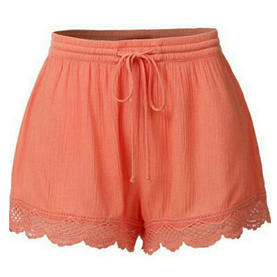 Summer Beach Shorts Linen Women High Waist Plus Loose Hot Pants Sports Trousers
Summer Beach Shorts Linen Women High Waist Plus Loose Hot Pants Sports Trousers