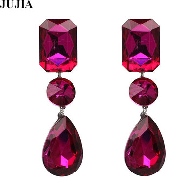 JURAN Crystal Vintage Dangle Earrings Fashion Hot Pink Luxury Jewelry Women Statement Earrings For Women Jewelry C2208-1
JURAN Crystal Vintage Dangle Earrings Fashion Hot Pink Luxury Jewelry Women Statement Earrings For Women Jewelry C2208-1