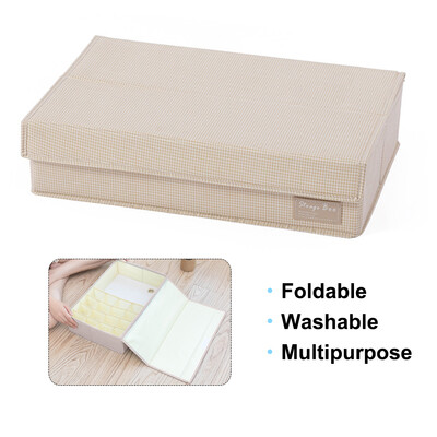 Organizer Box Desktop Comestics Drawer Make-up Underwear Storage Type Box Saving Space Foldable Washable Multipurpose Receiving Bo
Organizer Box Desktop Comestics Drawer Make-up Underwear Storage Type Box Saving Space Foldable Washable Multipurpose Receiving Bo