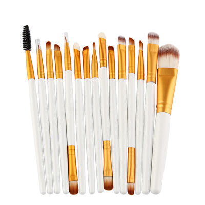Toponeto 15pcsset Makeup Brush Set tools Make-up Toiletry Kit Wool Make Up Brush Set
Toponeto 15pcsset Makeup Brush Set tools Make-up Toiletry Kit Wool Make Up Brush Set