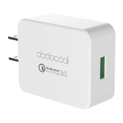 Qualcomm Quick Charge 30 dodocool Quick Charge 30 18W USB Wall Charger for LG G5 HTC One A9 Sony Xperia Z4 Tablet Xiaomi
Qualcomm Quick Charge 30 dodocool Quick Charge 30 18W USB Wall Charger for LG G5 HTC One A9 Sony Xperia Z4 Tablet Xiaomi