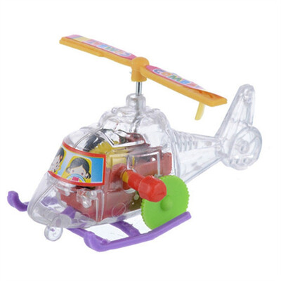 Small Plane Chain Wind-up Transparent Plastic Slide Helicopter Toy with Rotating Propeller 
Small Plane Chain Wind-up Transparent Plastic Slide Helicopter Toy with Rotating Propeller