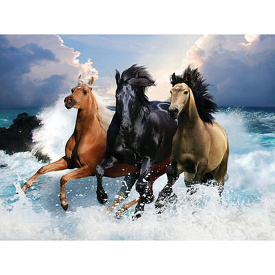 5D DIY Full Drill Diamond Painting Horse Cross Stitch Embroidery Mosaic Kit 
5D DIY Full Drill Diamond Painting Horse Cross Stitch Embroidery Mosaic Kit