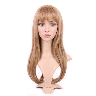 Long Curly Synthetic Wig with Bangs Hair Wigs Heat Resistant Full Wig Full Head for Women
Long Curly Synthetic Wig with Bangs Hair Wigs Heat Resistant Full Wig Full Head for Women