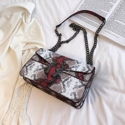 Qiao Bani 2019 new European&American style fashion snake tattoo wine bag unilateral diagonal trend handbags cross-border exclusive
Qiao Bani 2019 new European&American style fashion snake tattoo wine bag unilateral diagonal trend handbags cross-border exclusive