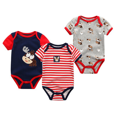 3PCSLot Baby Boy Clothes 0-12M Newborn Cotton Baby Girls Clothes Rompers Babywear Bodysuits Clothing Sets For Babies
3PCSLot Baby Boy Clothes 0-12M Newborn Cotton Baby Girls Clothes Rompers Babywear Bodysuits Clothing Sets For Babies