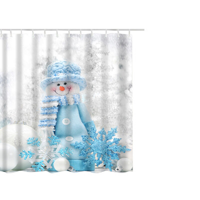 Gobestart Christmas Waterproof Polyester Bathroom Shower Curtain Decor With Hooks 65x71
Gobestart Christmas Waterproof Polyester Bathroom Shower Curtain Decor With Hooks 65x71
