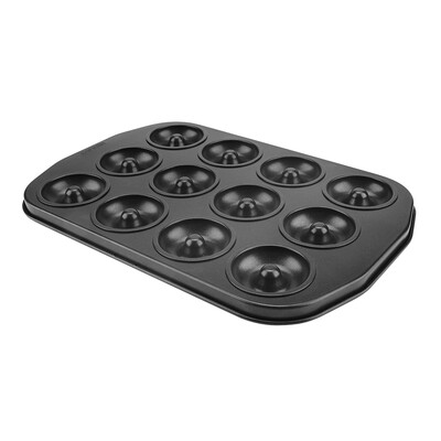 Greensen Carbon Steel Doughnut Mold Chocolate Bread Cake Desserts Non-Stick Baking Mould Making ToolBaking Mold Cake Mold