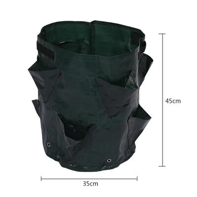 1Pc Outdoor Garden Flower Vegetable Herb Planting Grow Container Bag with 8 Side Pockets New Plant Bag Garden Planting Bag
1Pc Outdoor Garden Flower Vegetable Herb Planting Grow Container Bag with 8 Side Pockets New Plant Bag Garden Planting Bag