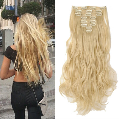 8 PcsSet Fashion Long Curly Wavy Straight Clip In Hair Extension Sexy Heat Resistant Party Hair Natural Synthetic Hair For Women
8 PcsSet Fashion Long Curly Wavy Straight Clip In Hair Extension Sexy Heat Resistant Party Hair Natural Synthetic Hair For Women