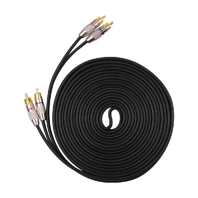 Audio Video Connecting Wires 2RCA to 2RCA Stereo Audio Cable Shielded RCA Cords 24K Gold-Plated Compatible with Speaker Amplifier
Audio Video Connecting Wires 2RCA to 2RCA Stereo Audio Cable Shielded RCA Cords 24K Gold-Plated Compatible with Speaker Amplifier