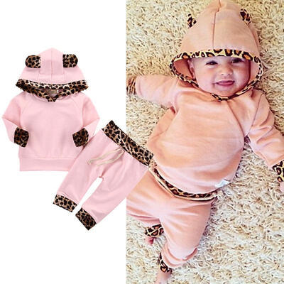 Animal Print Toddler Baby Girl Hooded Tops ShirtPants Outfits 2PCS Clothes Set
Animal Print Toddler Baby Girl Hooded Tops ShirtPants Outfits 2PCS Clothes Set