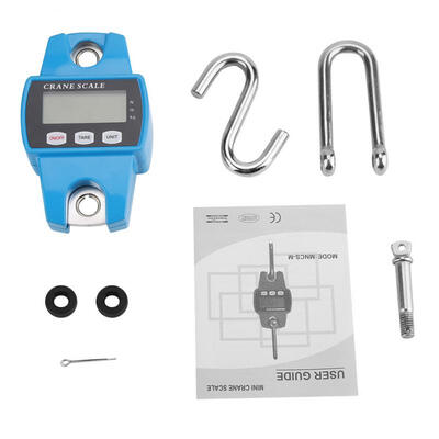 Greensen Digital Sky Blue 300KG Hanging Crane Scale Industrial Hook Weight Meter
Greensen Digital Sky Blue 300KG Hanging Crane Scale Industrial Hook Weight Meter