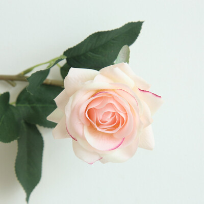 Gobestart Artificial Fake Western Rose Flower Peony Bridal Bouquet Wedding Home Decor A