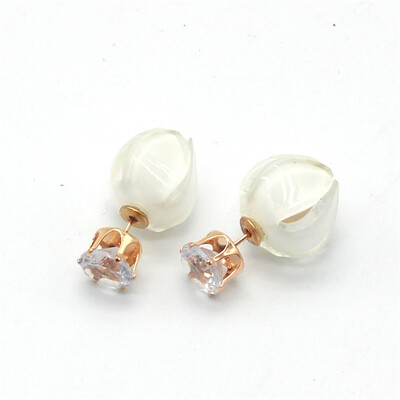Olaru 2019 New Crystal Flower Stud Earrings Thick Double Round Circle Rings Earrings For Women Zinc Alloy Trendy Hiphop Rock
Olaru 2019 New Crystal Flower Stud Earrings Thick Double Round Circle Rings Earrings For Women Zinc Alloy Trendy Hiphop Rock