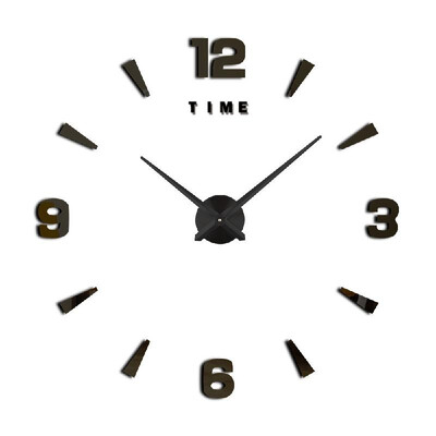 DIY Wall Clock Frameless 3D Mirror Wall Clock Large Mute Wall Stickers for Living Room Home Decorations
DIY Wall Clock Frameless 3D Mirror Wall Clock Large Mute Wall Stickers for Living Room Home Decorations