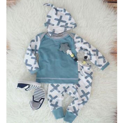 Autumn Newborn Infant Kid Baby Boy Girl Long Sleeve T-Shirt Tops Long Pant Hat Clothes Outfits Set
Autumn Newborn Infant Kid Baby Boy Girl Long Sleeve T-Shirt Tops Long Pant Hat Clothes Outfits Set