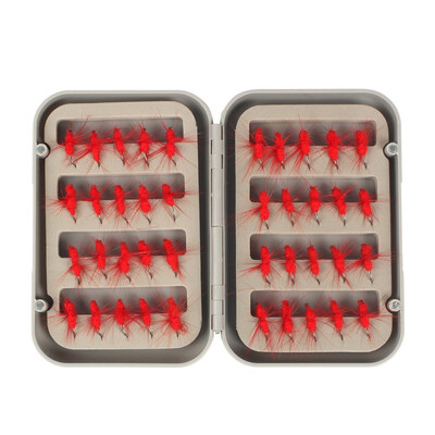 VISSEN 40pcs Ant Fly Fishing Lure Black Red Dry Flies Hooks Trout Salmon Lures Tackle Pesca Artificial Bait For Fishing
VISSEN 40pcs Ant Fly Fishing Lure Black Red Dry Flies Hooks Trout Salmon Lures Tackle Pesca Artificial Bait For Fishing