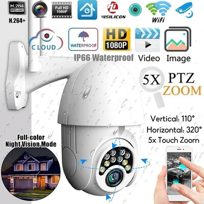 New IP Camera Onvif WiFi 2MP HD 1080P Wireless Speed Dome CCTV IR Camera Outdoor Security Surveillance NetCam IP Camara Exterior
New IP Camera Onvif WiFi 2MP HD 1080P Wireless Speed Dome CCTV IR Camera Outdoor Security Surveillance NetCam IP Camara Exterior
