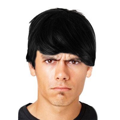 Gobestart Three Colors Optional Fashion Man Short Cruly Mens Wig Party Wig Cool Wig
Gobestart Three Colors Optional Fashion Man Short Cruly Mens Wig Party Wig Cool Wig