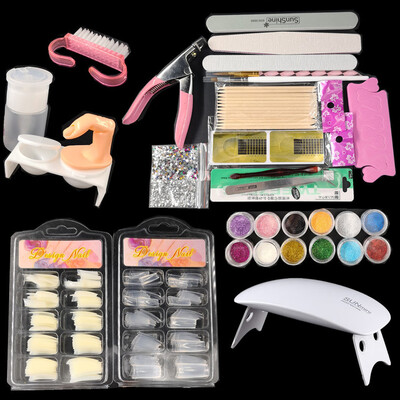 Toponeto Pro 21 in 1 Acrylic Nail Art Tips Liquid Buffer Glitter Deco Tools Full Kit Set
Toponeto Pro 21 in 1 Acrylic Nail Art Tips Liquid Buffer Glitter Deco Tools Full Kit Set