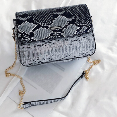 Tailored Womens Fashion Snakeskin Pattern Shoulder Bag Casual Shoulder Bag Messenger Bag
Tailored Womens Fashion Snakeskin Pattern Shoulder Bag Casual Shoulder Bag Messenger Bag