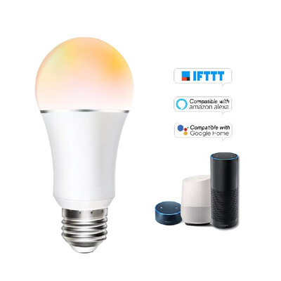 V6 Smart WIFI LED Bulb RGBCW LED Bulb 11W E27 Dimmable Light Phone Remote Control Group Control Compatible with Alexa Google Hom
V6 Smart WIFI LED Bulb RGBCW LED Bulb 11W E27 Dimmable Light Phone Remote Control Group Control Compatible with Alexa Google Hom