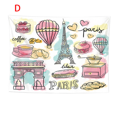 Toponeto Paris City Decoration Collection Eiffel Tower Bridge Capital City Bedroom Living Room Dormitory Wall Hanging Tapestry
Toponeto Paris City Decoration Collection Eiffel Tower Bridge Capital City Bedroom Living Room Dormitory Wall Hanging Tapestry